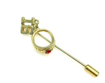 Vintage Class Ring 1991 Stick Pin