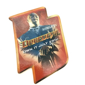 Daredevil Kingpin Movie Advertising Pinback Button