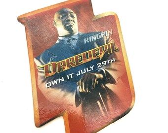 Vintage Daredevil Kingpin Movie Advertising Pinback Button