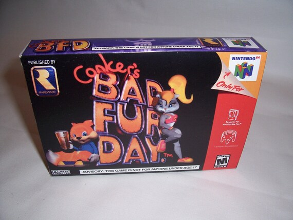 conker's bad fur day n64