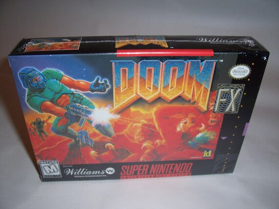 doom snes cartridge