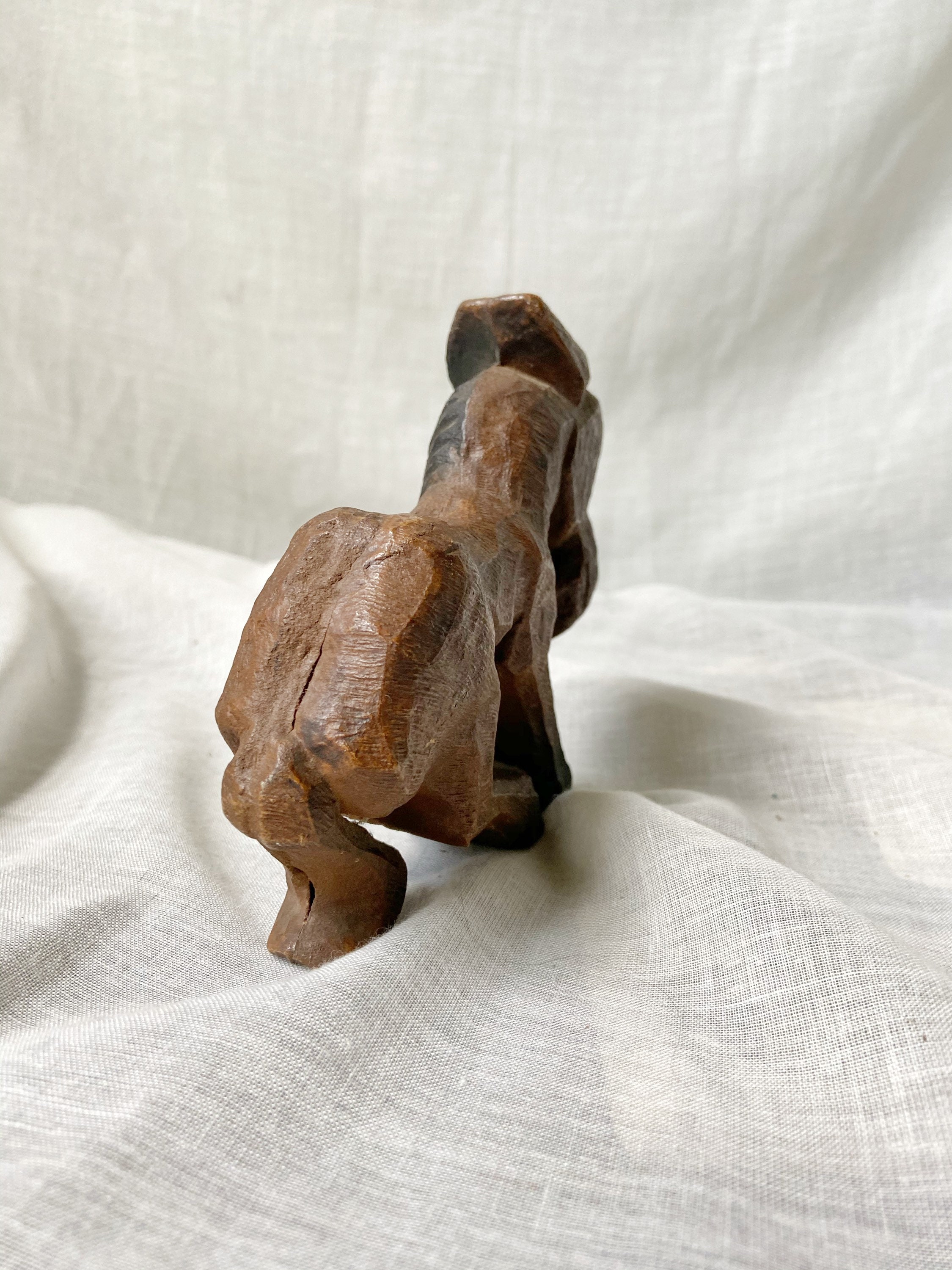 Vintage Stubborn Mule Statue in Resin / 1940s Donkey Figurine Etsy