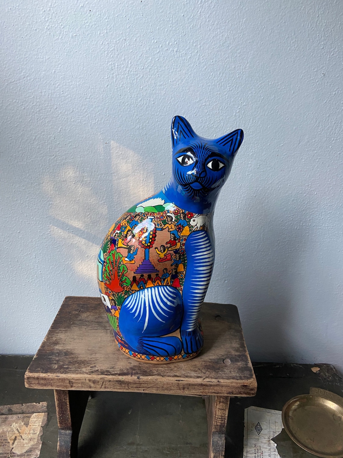 unique cat statues