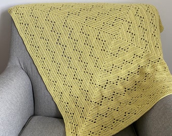 PDF Pattern - Little Rays Crochet Blanket Pattern - Intermediate level - Instant Download