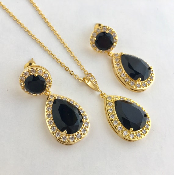 Black and gold jewellery deals