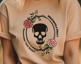 Memento Mori - Camiseta unissex Lembre-se da sua morte