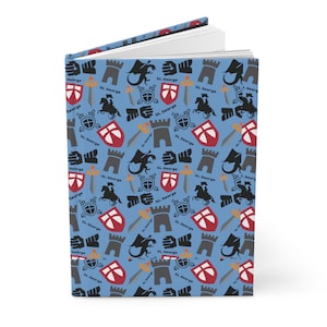Cuaderno de diario de tapa dura personalizable de San Jorge, regalo de confirmación, regalo católico para mamá/papá/sacerdote, diario de oración, misa católica,