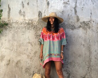 poncho bathing suit cover up
