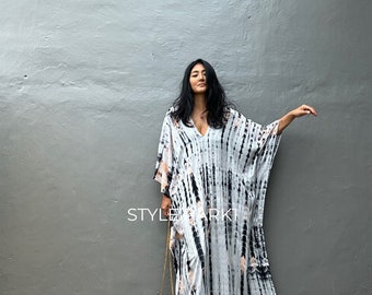 SN137/Robe caftan, tenues de détente, robe d'été, style arabe, robe bohème