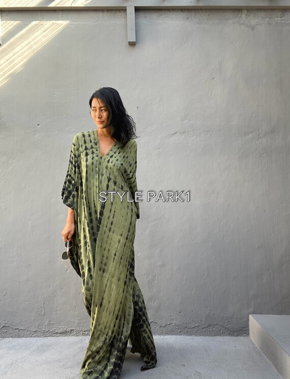 Length Kaftan Simple Dress 