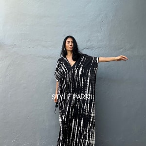 Abang04/Sexy vestido Kaftan, vestido kaftan de mujer de verano, vestidos boho, para mujeres altas, ropa de resort imagen 8