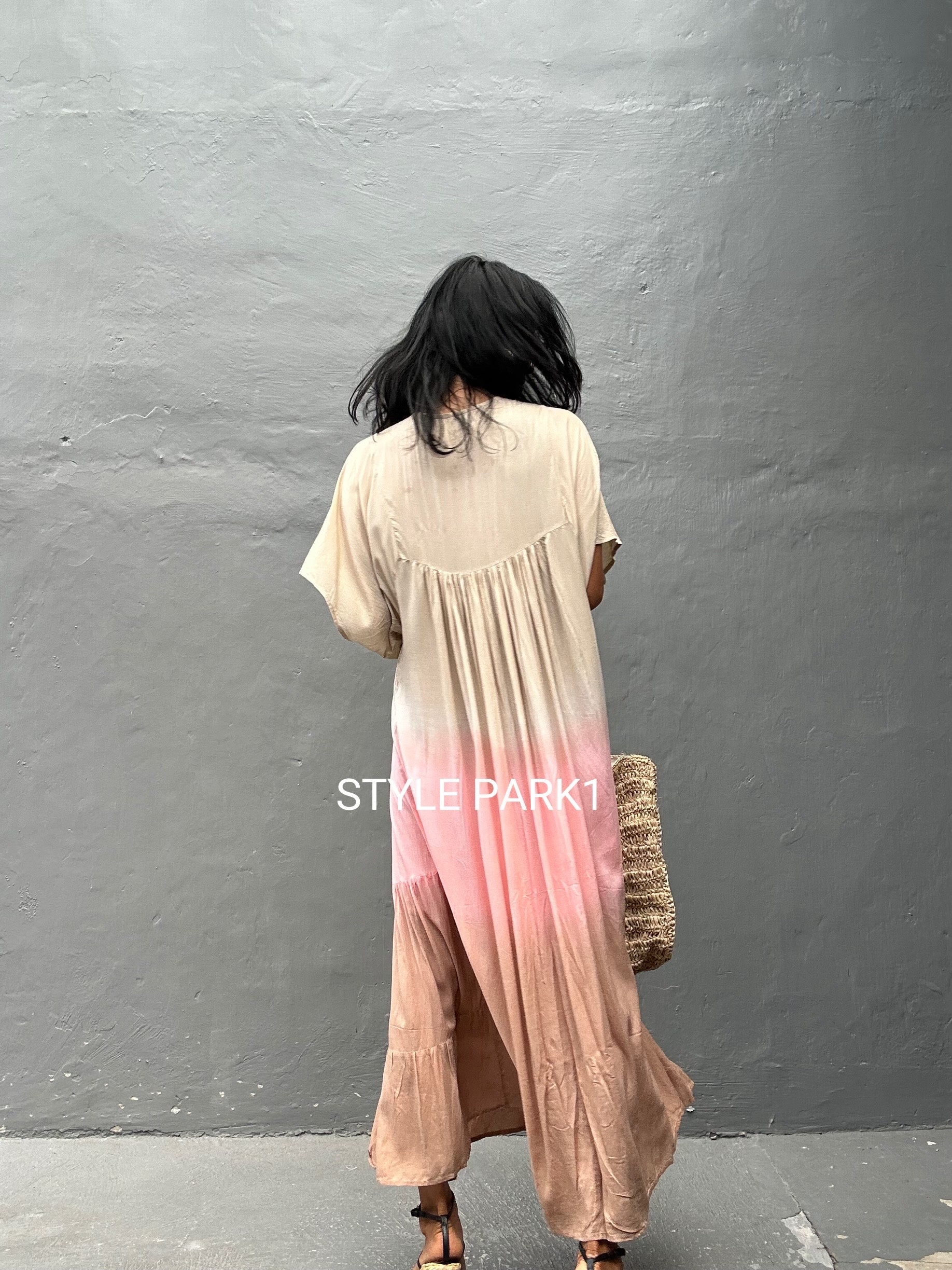 Lv20/maxi Dress, Resort Wear, Summer Daily Look, Boho Dress