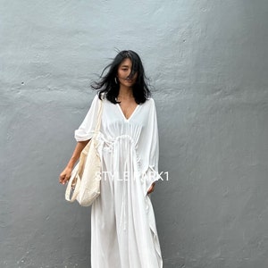 ULL40/Sexy Kaftan dress,Lounge wear ,Summer dress,Arab style,Boho dress,luxury style.