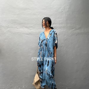 ABM09/セクシーなカフタンドレス、夏のレディースカフタンドレス、ボヘミアンドレス、ミディドレス、リゾートウェア