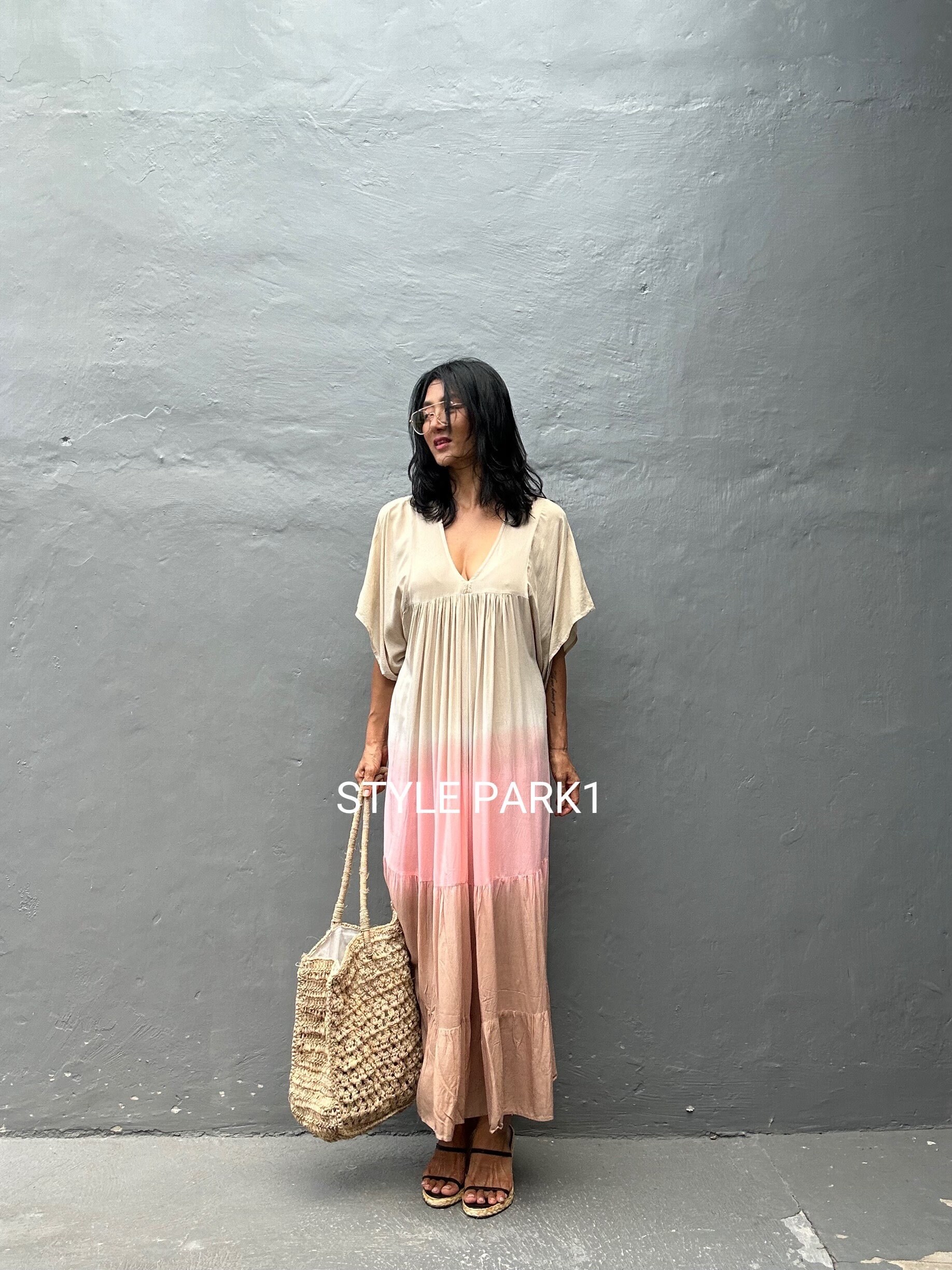 Lv20/maxi Dress, Resort Wear, Summer Daily Look, Boho Dress