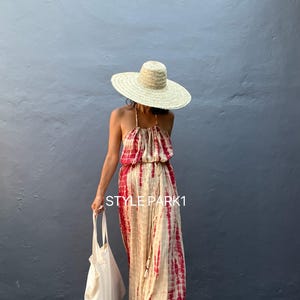 CGL11 / Sexy Jumpsuit, Strandkleid, Boho-Chic, Strandparty, Lounge-Kleidung, hübscher Overall