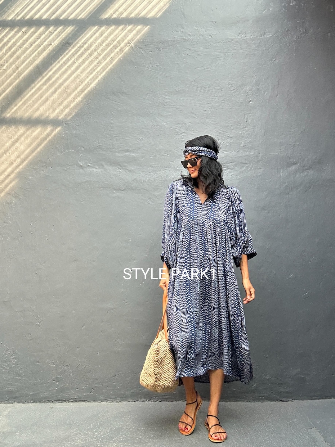 ME14/Maxi dress, Resort wear, Summer daily look, Boho dress,Simple,Home dress