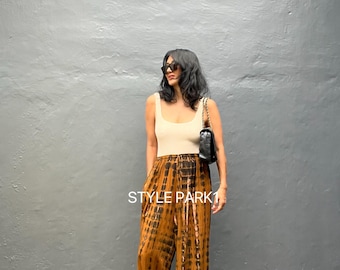 パンツ 90s old stussy ombre check half pants 90s Vintage CHECK Plaid STUSSY Pants GRUNGE Cotton Baggy