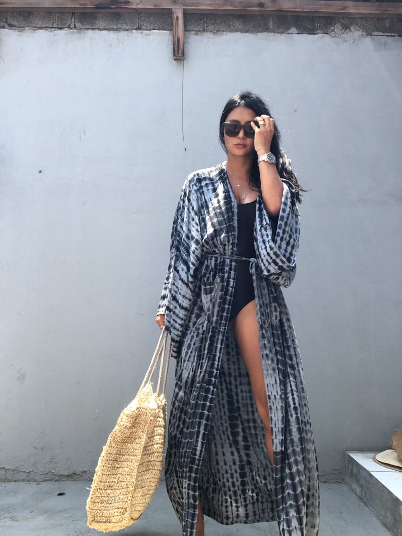 Lkb12/oversized Length Long Kimono Robe Summerunisex | Etsy