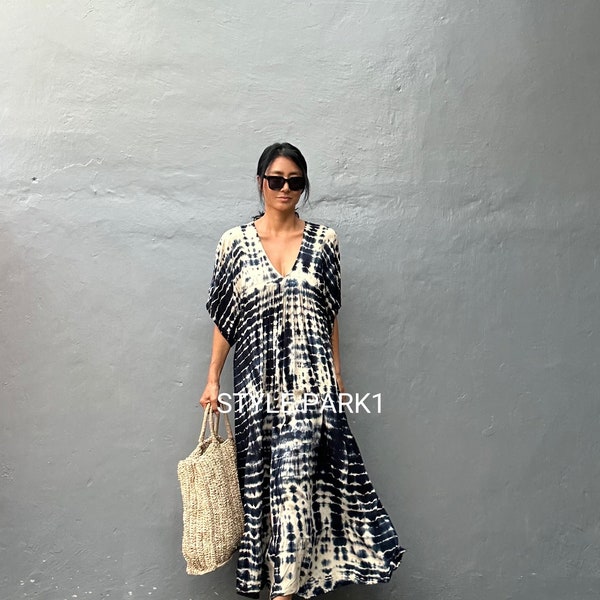 LV11/Maxi dress, Resort wear, Summer daily look, Boho dress,Simple,Home dress