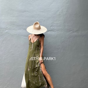 LY16/Maxi dress, Resort wear, Summer daily look, Boho dress,Simple,Home dress,Lyma dress