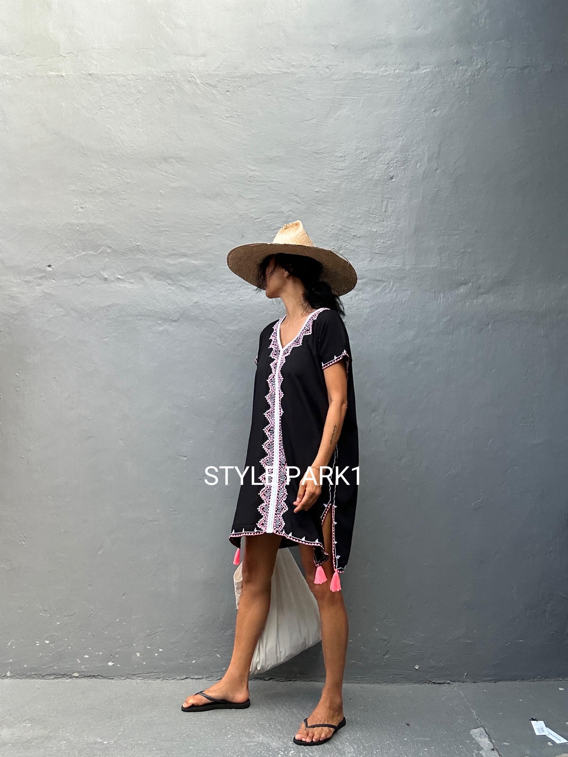 knee length dresses for ladies Flying Home Short Dress in Black My Sleeping Gypsy M / Black main image 1