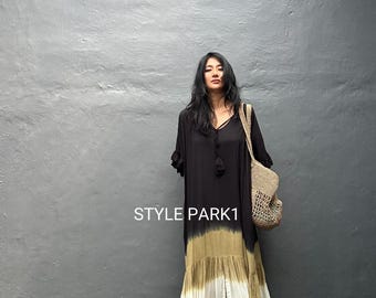 MA08/Kaftan dress , Resort wear, Bikini cover up, Beach dress, Boho chic ,Summer dress ,MIA