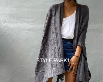 SW35/Sweater Cape, poncho,everywhere, trip,spring,poncho boho,bohemian,gysp,tassel , surf girl