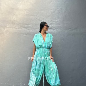 SMK11/ Jumpsuit, Stylish dress, Summer jumpsuit, Luxury style , Boutique, Elegant, Bali vacation, Summer night dress