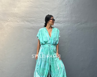 SMK11/ Jumpsuit, Stylish dress, Summer jumpsuit, Luxury style , Boutique, Elegant, Bali vacation, Summer night dress