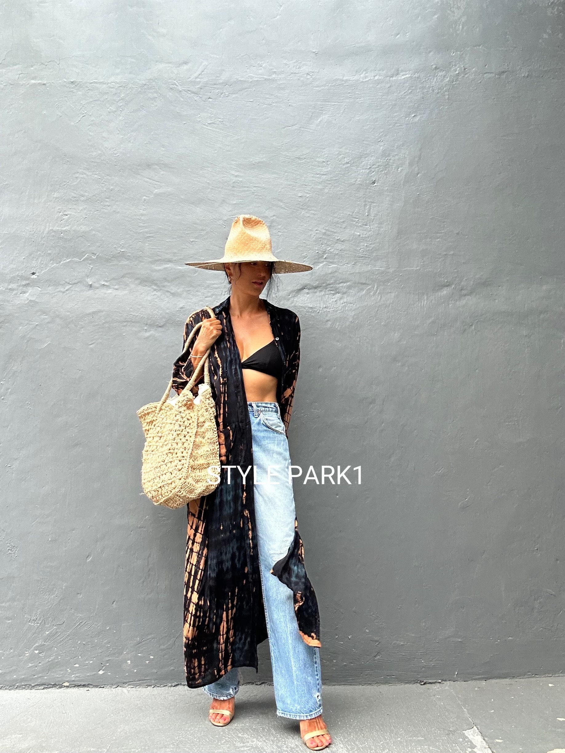 Pct09/long Shirt Dress,maxi Dress,,loose Top, Summer Women