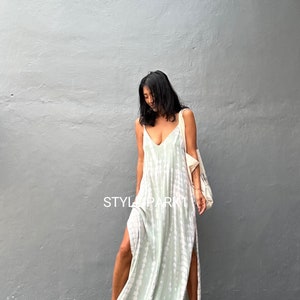 LY03/Maxi dress, Resort wear, Summer daily look, Boho dress,Simple,Home dress,Lyma dress