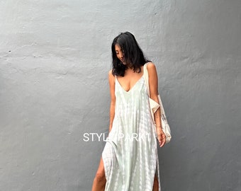 LY03/Maxi dress, Resort wear, Summer daily look, Boho dress,Simple,Home dress,Lyma dress