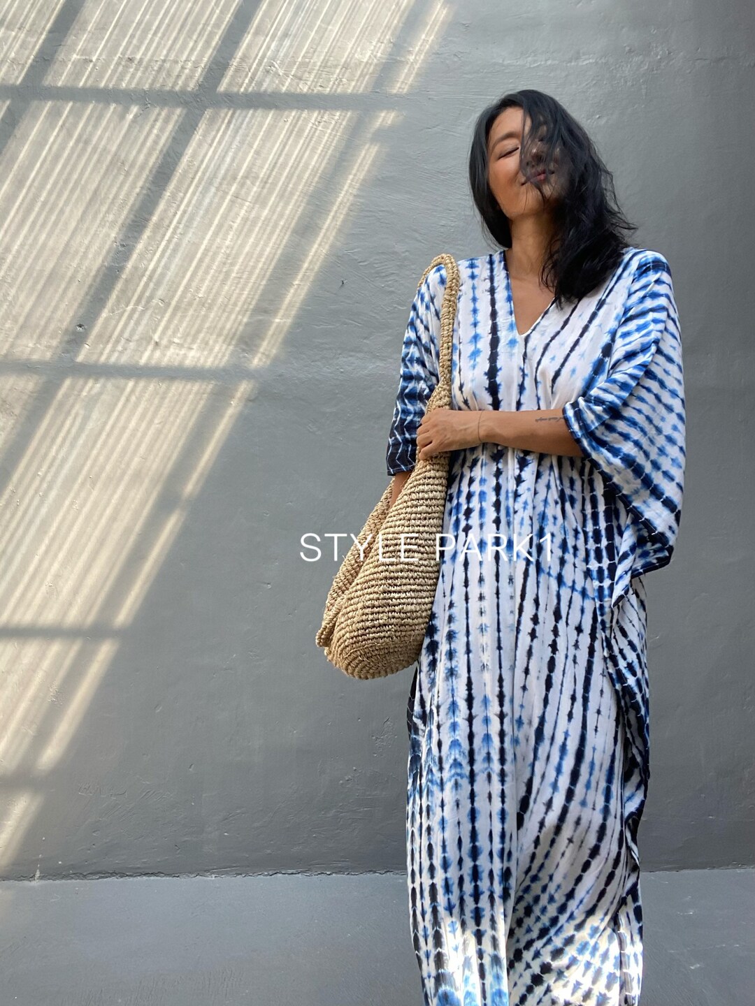 Ktl102/for Tall Women ,long Length Kaftan Simple Dress, Stylish ...