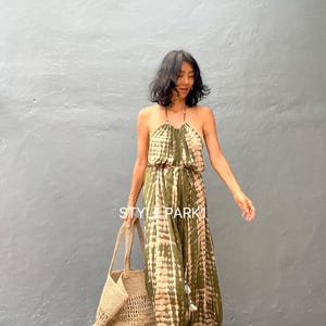 CGL01 / Sexy Jumpsuit, Strandkleid, Boho-Chic, Strandparty, Lounge-Kleidung, hübscher Overall