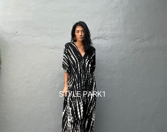 Abang04 / Sexy Kaftan Kleid, Sommer Damen Kaftan Kleid, Boho Kleider, für große Frauen, Resort Kleidung