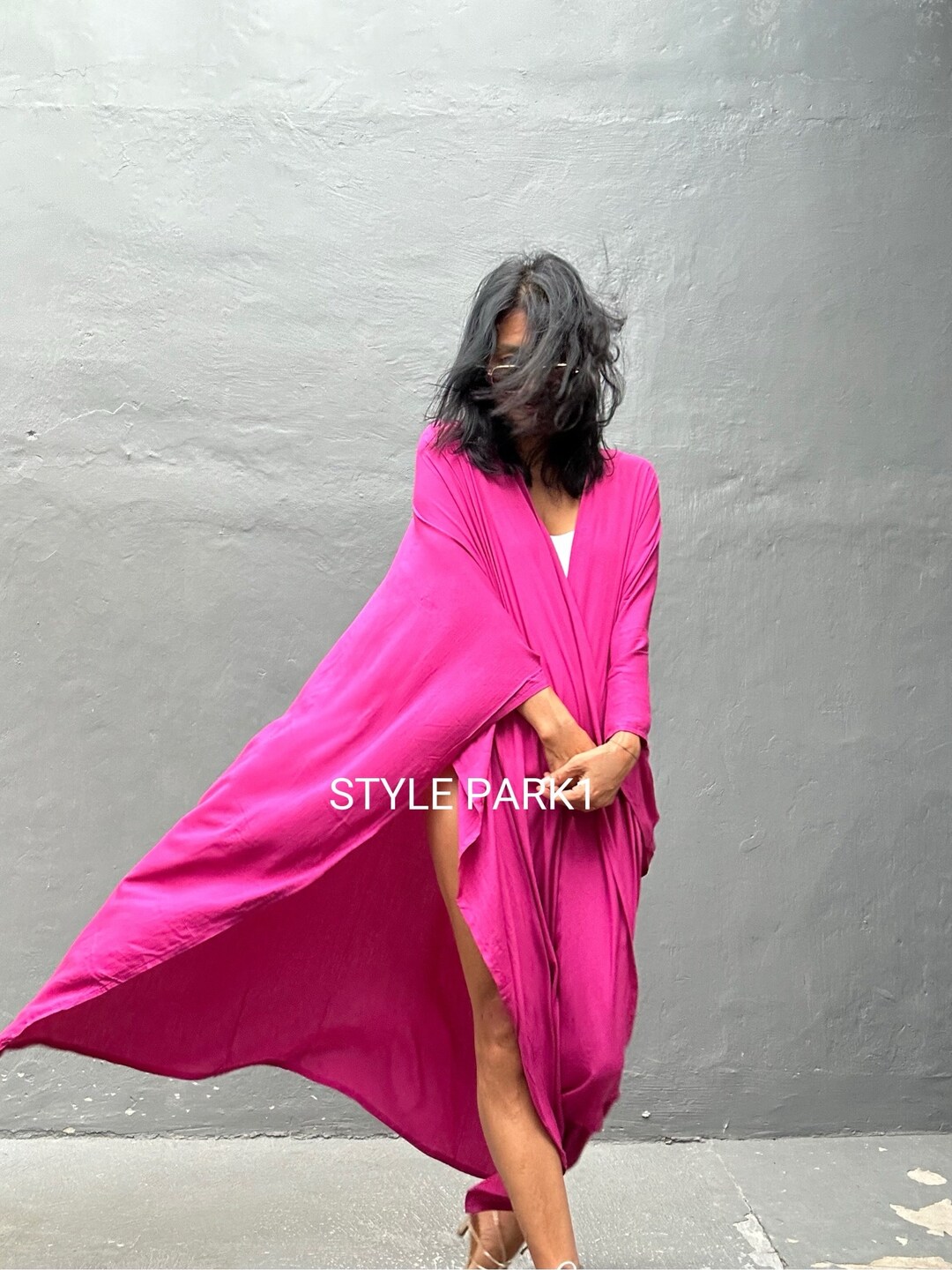 OCEAN KIMONO COVERALL ROMPER LONG SLEEVE main image 1