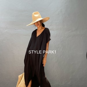 MXPV39/Stylish Boho Maxi dress,Beach Cover up ,Holiday,Summer dress,Daily,Resort  wear,Loose fit