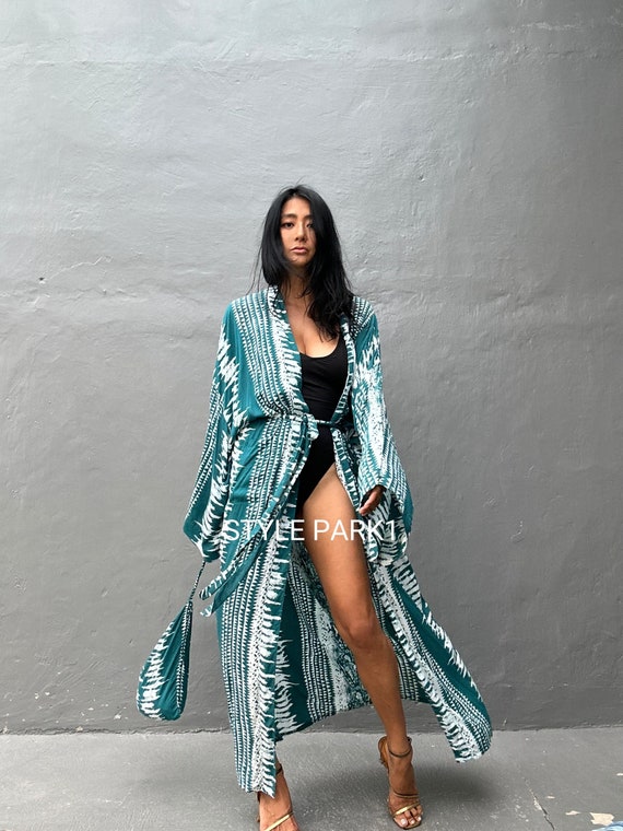 Vlkb126/light Weight Oversized Length Long Kimono, Robe