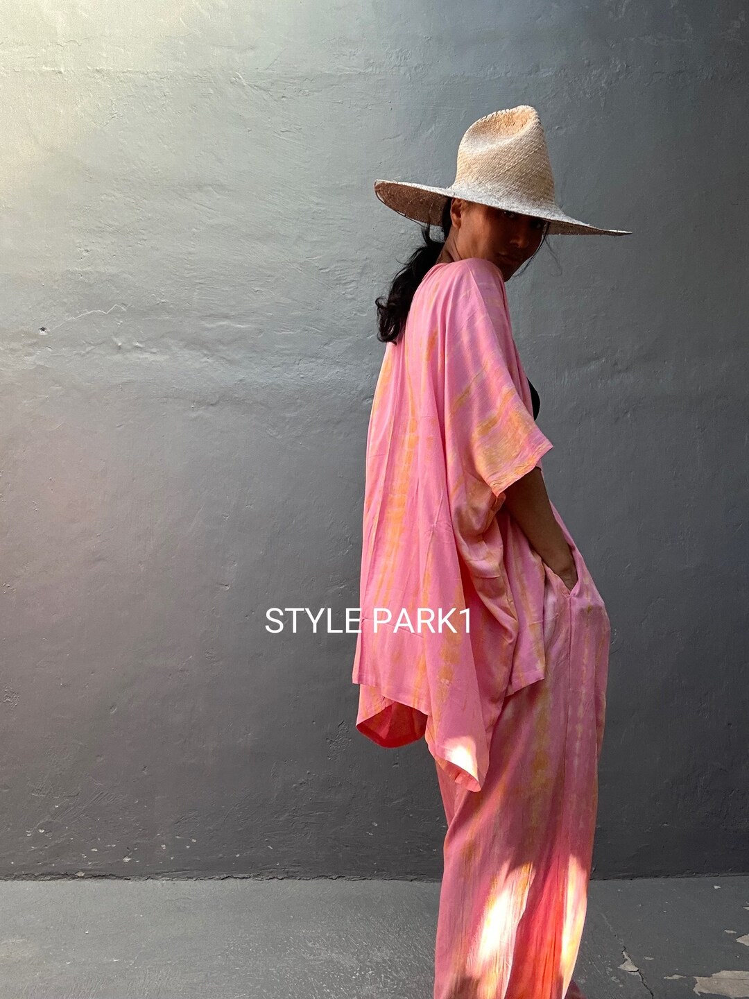 2 Piece Kimono Short Set