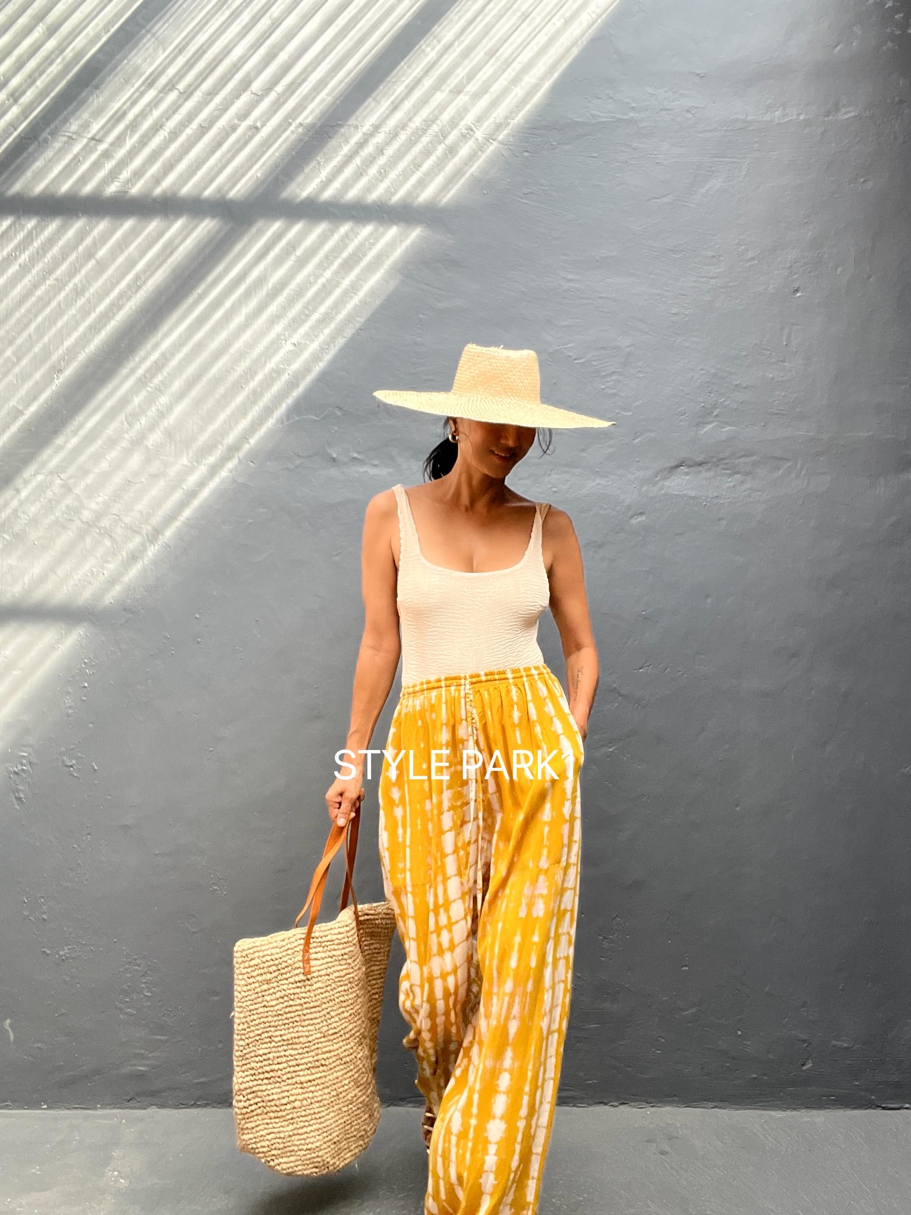 PY61/Yoga,Long Trendy ,Boho Pants,Wide Leg,Beach Pants, Whole body,Airplane