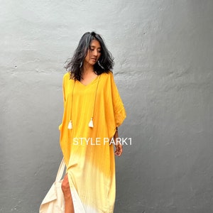 Boho Mustard Dress - Etsy