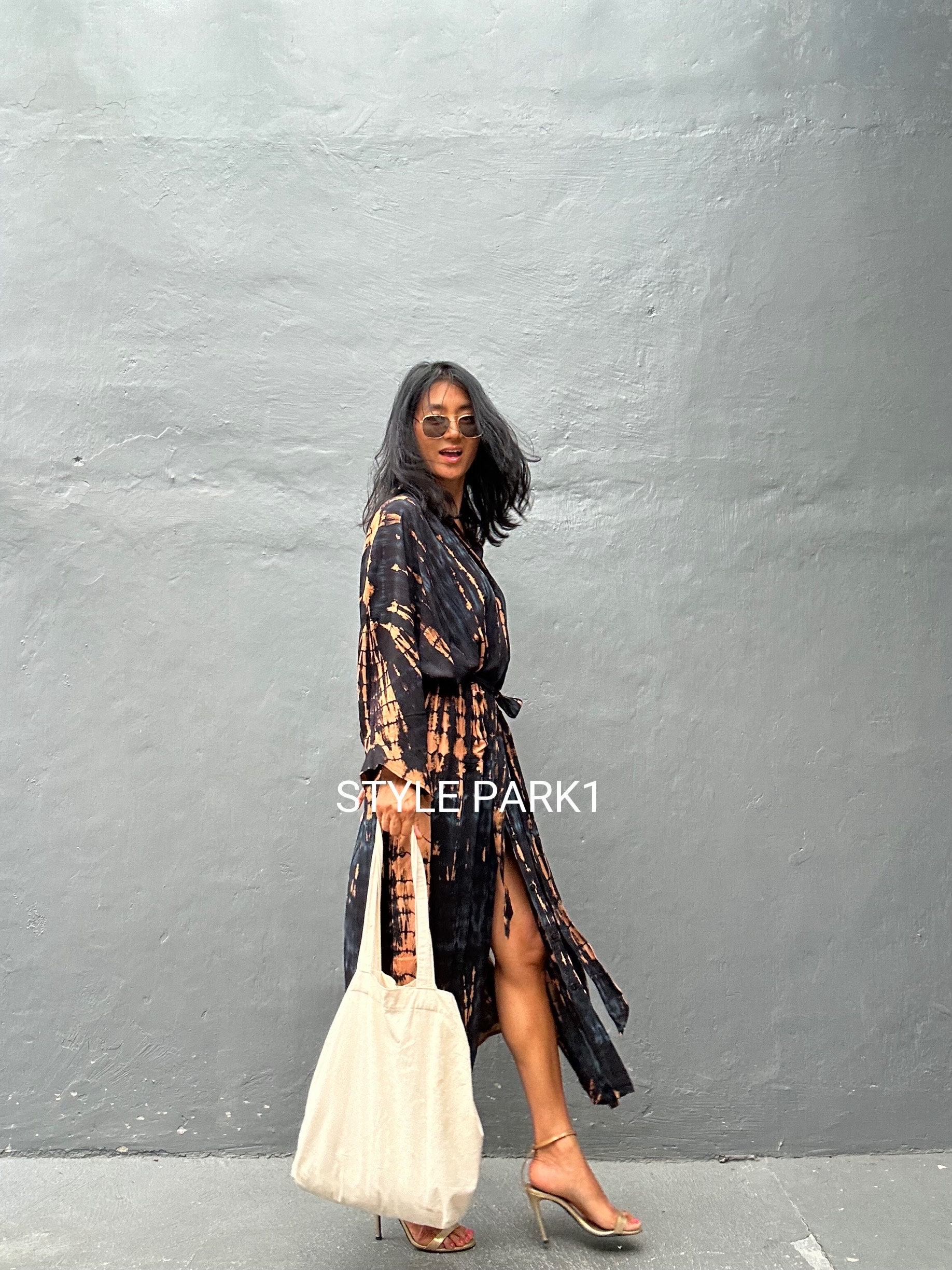 Pct10/long Shirt Dress,maxi Dress,,loose Top, Summer Women