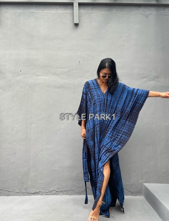 Ktl39 for Tall Women long Length Kaftan Simple Dress Stylish