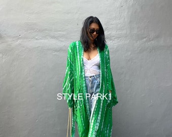 LKS22/Oversized Kimono, Robe, Summer,Unisex Kimono,Tall Women’s,Vacations, Holiday Look