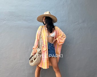 KUP20/Tie Dyed Oversized shirts ,boho chic, Shirt Dress,Casual Shirt Dress,Mini shirt Dress,Loose Fit