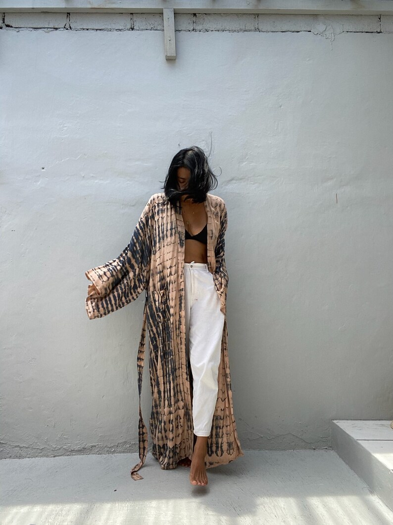 Lkb31/oversized Length Long Kimono Robe Summerunisex - Etsy