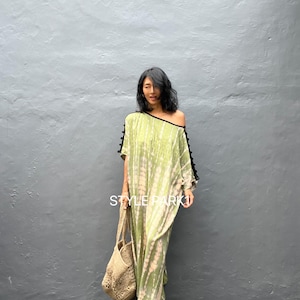 SAL02/Stylish long kaftan dress, Summer dress ,Beach dress, Vacation dress,Holiday dress,Beach cover up, loose fit long dress
