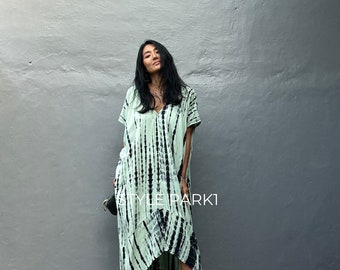 MXP138/Stylish Boho Maxi dress, beach, cover-up, holiday, loose Fit, Summer dress, Daily, resort wear, free size, Loose fit