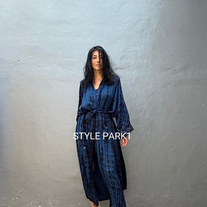 PCT03/Long Shirt dress,Maxi dress,,Loose top, Summer women dress,Stylish,Pecatu dress image 9